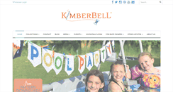 Desktop Screenshot of kimberbelldesigns.com