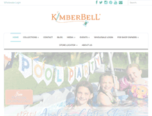 Tablet Screenshot of kimberbelldesigns.com